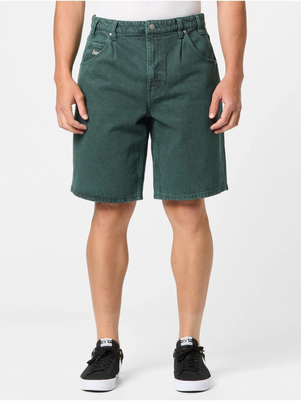 Men's Vintage 90s Levi’s Green Casual Cotton Shorts